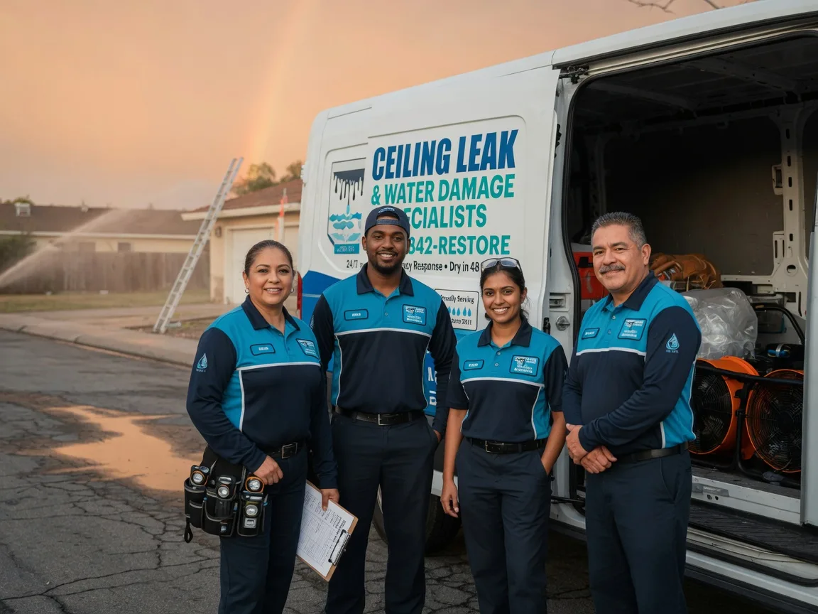 Ceiling Leak Cleanup company in Bushkill, PA